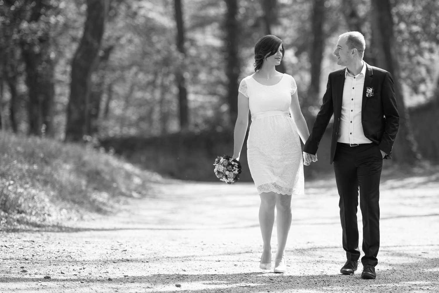 klassische Fotos zur Hochzeit